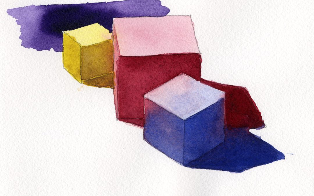 Create Focal Points and Direct The Eye With Color In Watercolor