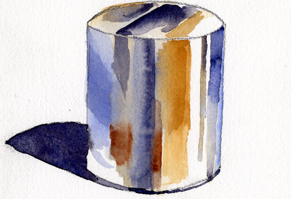 How To Paint Shiny Objects In Watercolor