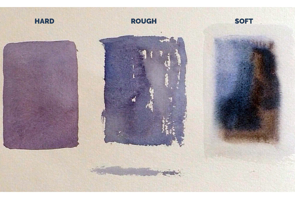 Three Basic Textures For Watercolor