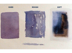 Three Basic Textures For Watercolor Painting