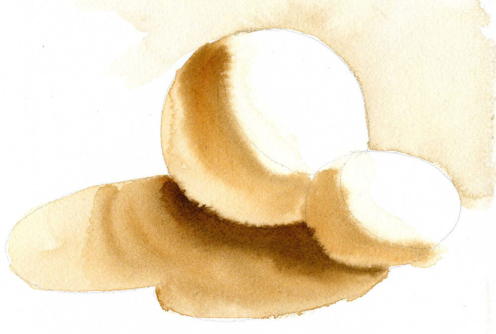 Painting Spheres Watercolor Painting Lesson