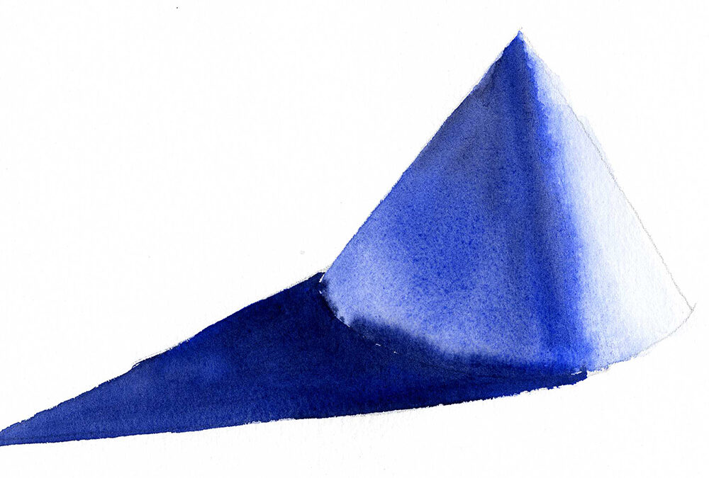 Painting Simple Shapes – Cone