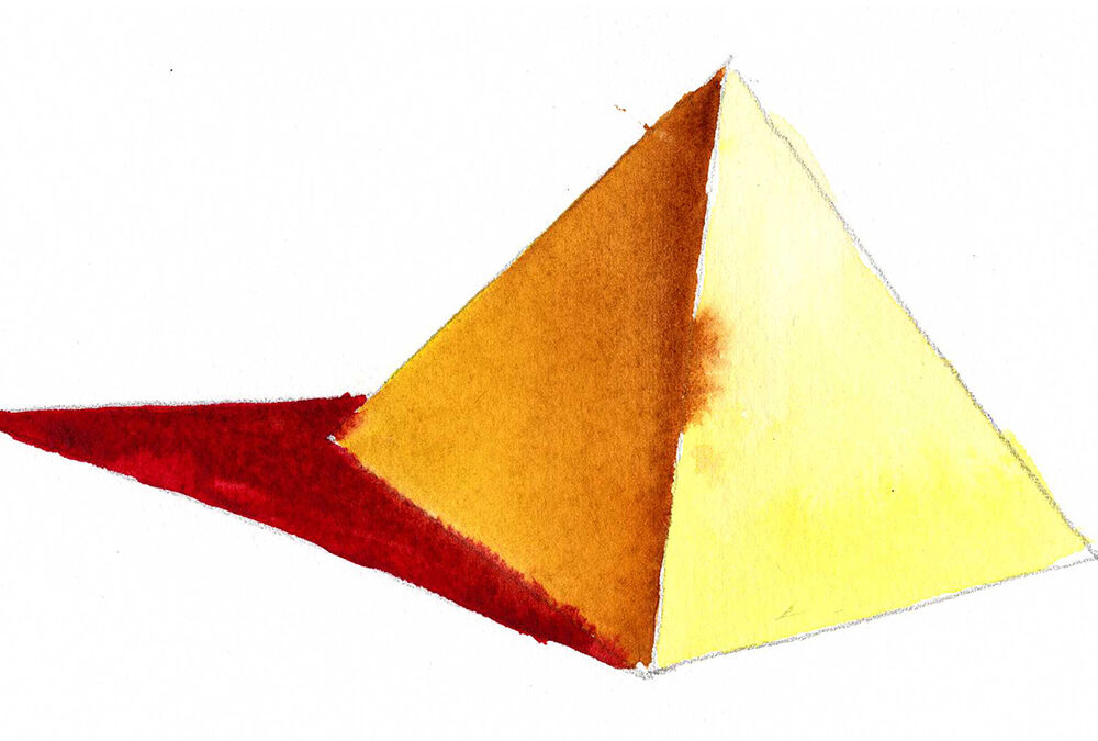 Light and Form On Simple Shapes – Pyramid