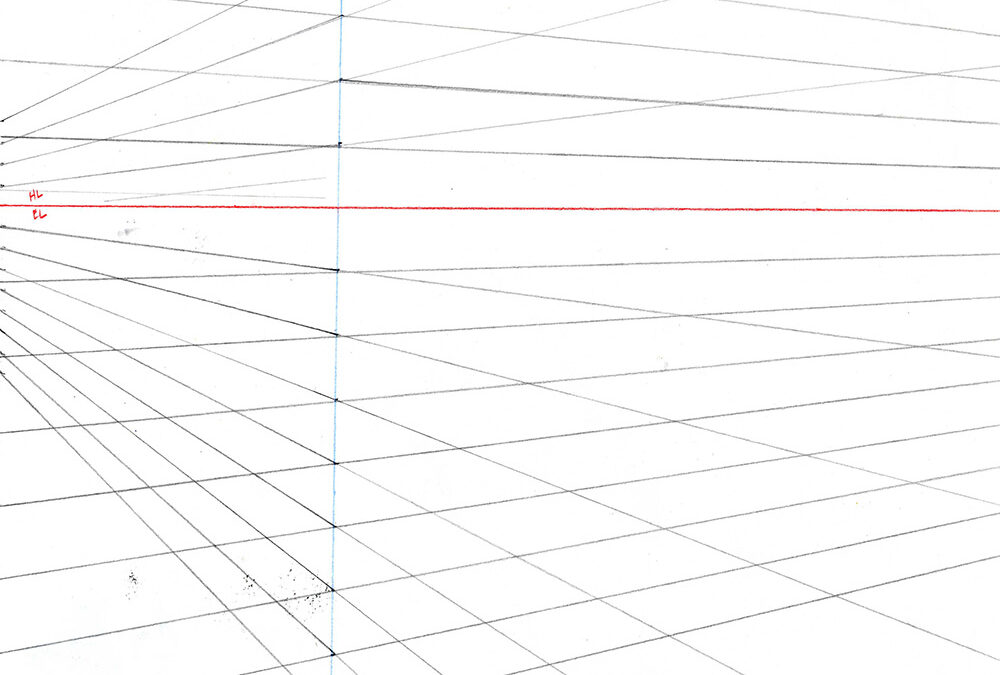 Draw A Two-Point Perspective Grid