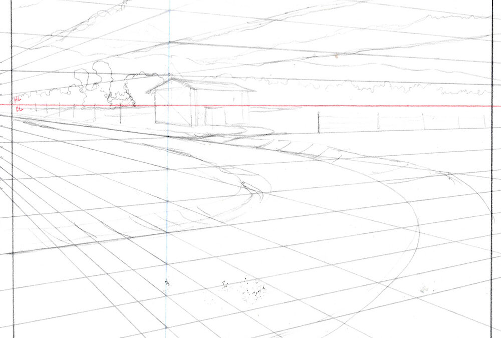 Using A Perspective Grid For Correct Layout, Space and Distance