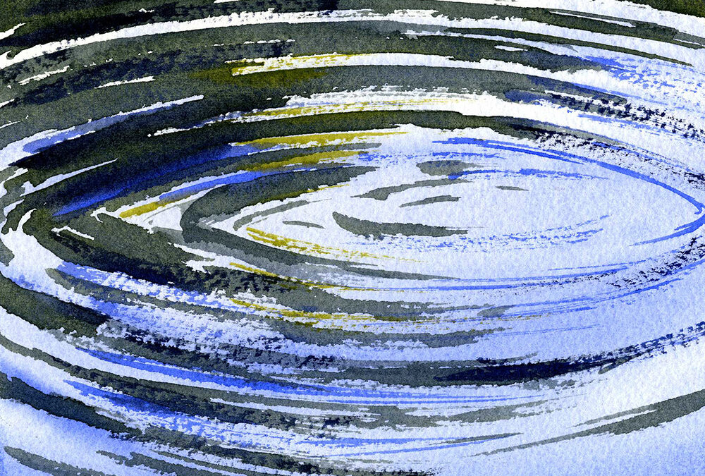 How To Paint Ripples On Water